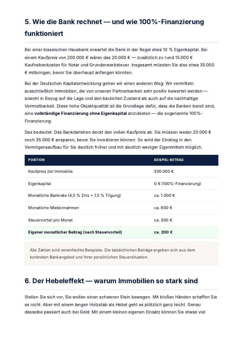 So läuft unsere Beratung ab – Seite 6